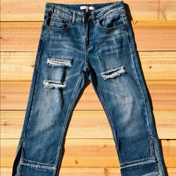 Current Air Distressed Jeans - Picture 3 of 8